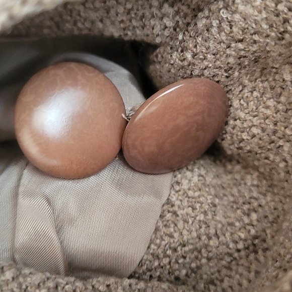 Vintage Max Mara light taupe brown grey wool jacket - Picture 10 of 10